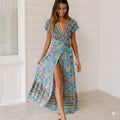 Maxi vestido "amor por las flores"