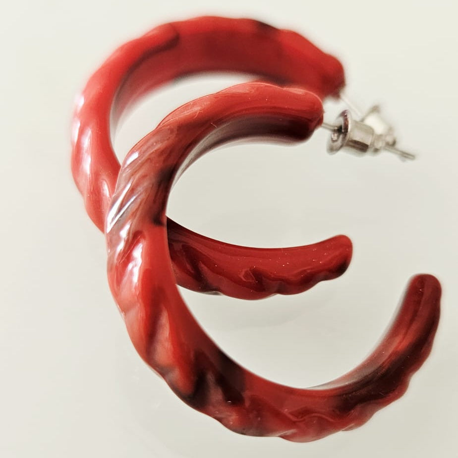 Pendientes Rubí