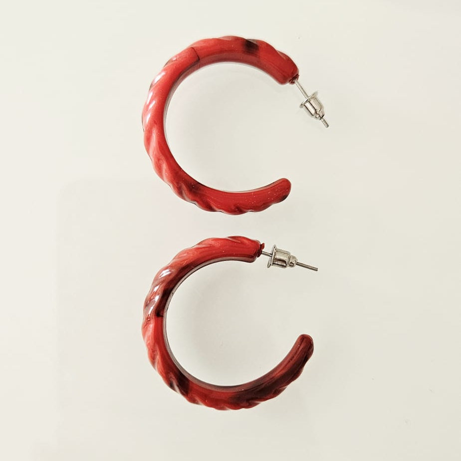Pendientes Rubí
