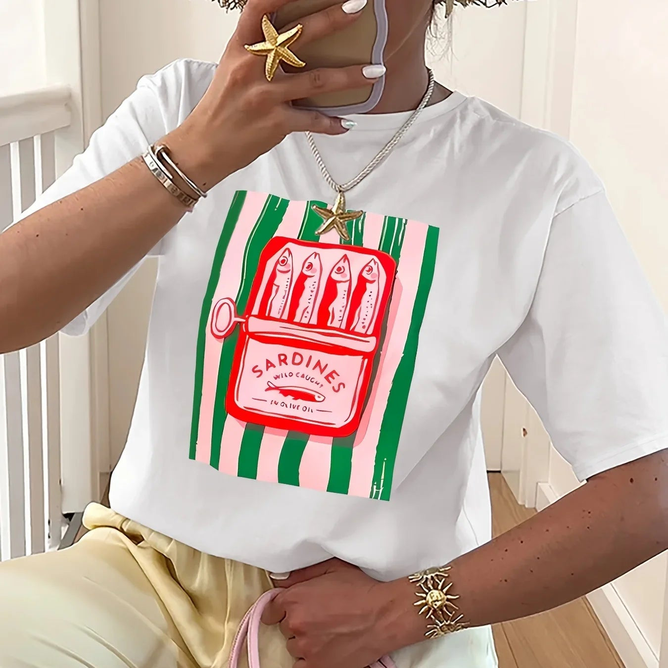 Camiseta "sardinas"