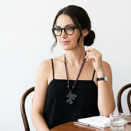 Collar "algas"