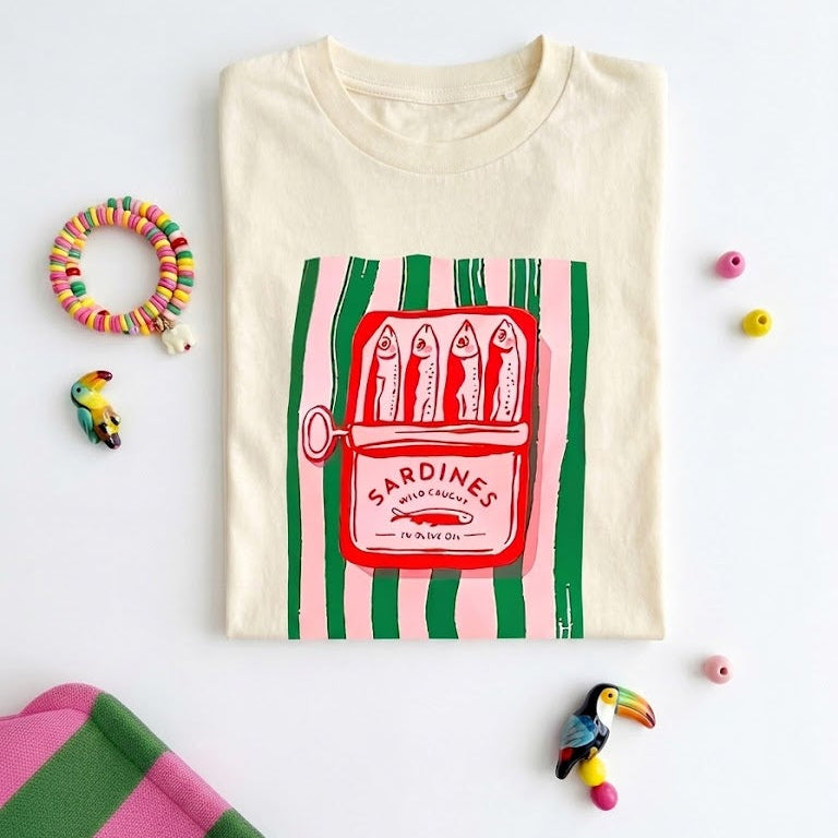 Camiseta "sardinas"